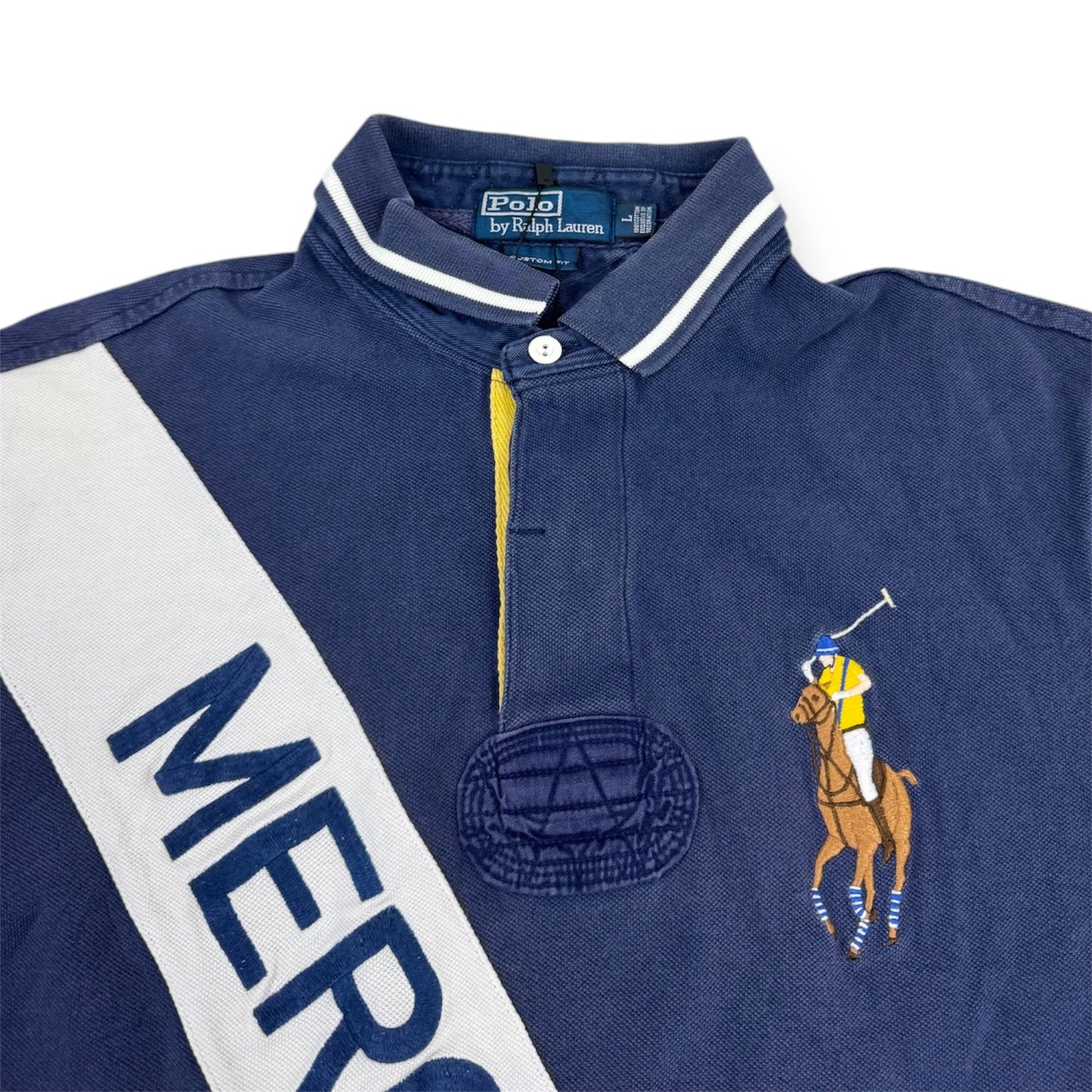 Ralph Lauren Big Pony Polo Blue/White/Green/Orange