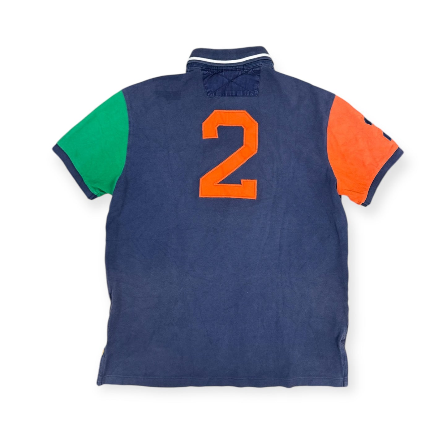 Ralph Lauren Big Pony Polo Blue/White/Green/Orange