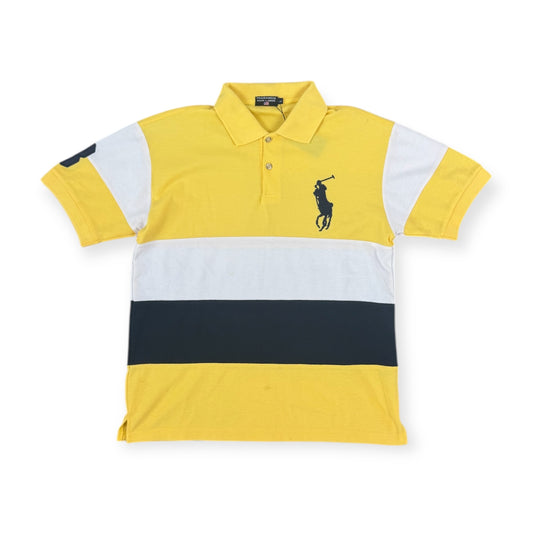 Ralph Lauren Big Pony Polo Yellow/White/Blue