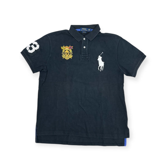 Ralph Lauren Big Pony Black/White/Gold
