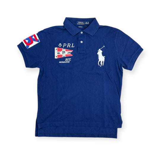 Ralph Lauren Big Pony Blue/White