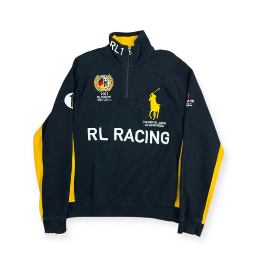 Ralph Lauren Big Pony Sweatshirt Black/White/Yellow/Red Deutschland