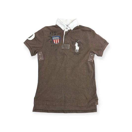 Ralph Lauren Big Pony Brown/White