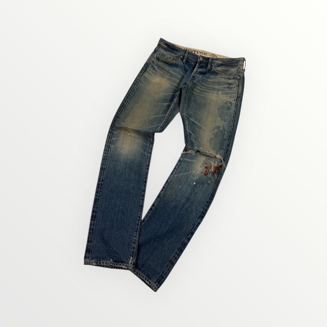 Hysteric Glamour Ripped Jeans
