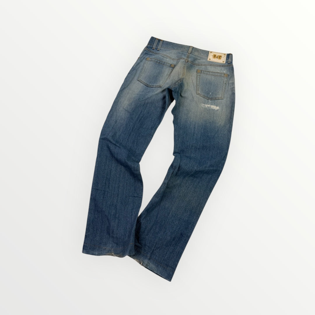 Dolce & Gabbana Ripped Denim